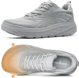 Men's Orthopedic Diabetic Wide Running Shoes: Comfortable Arch Support Plantar Fasciitis Sports Sneakers, Casual Swollen Orthotic Work Tennis Walking Shoes for Ankle and Heel Pain Relief