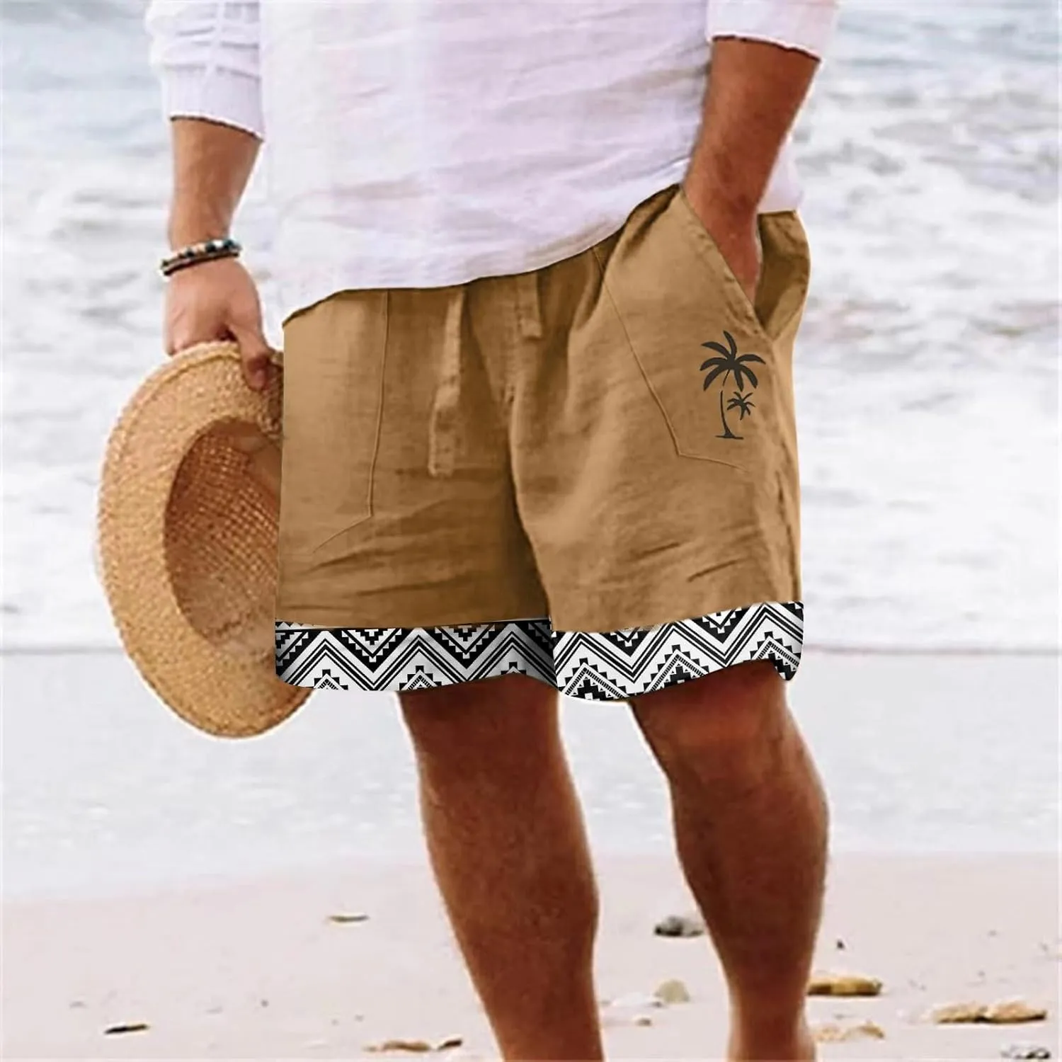 Mens Summer Shorts Fashionable Casual Shorts Solid and Men's pants Men Shorts Pack Mens Beach MenS Cargo Shorts