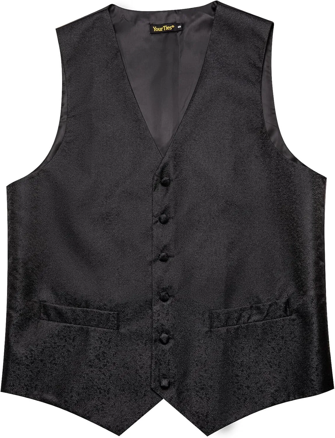 Mens Victorian Vest Tie Set Silk Paisley Suit Vests Formal Waistcoat Gothic Steampunk Vest with Notched Lapels
