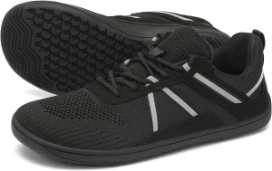 Men's Wide Toe Barefoot Shoes Minimalist Zero Drop Walking Shoes Non Slip Comfortable Outdoor Tennis Trail Shoes Width Cross Training Sneakers
