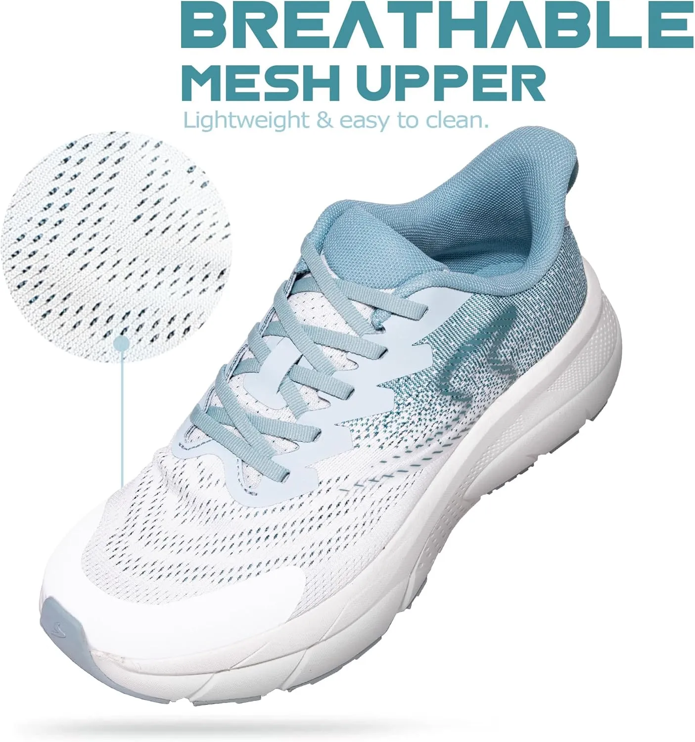 Men's Women's Running Shoes Lightweight Breathable Gym Workout Tennis Walking Sneakers