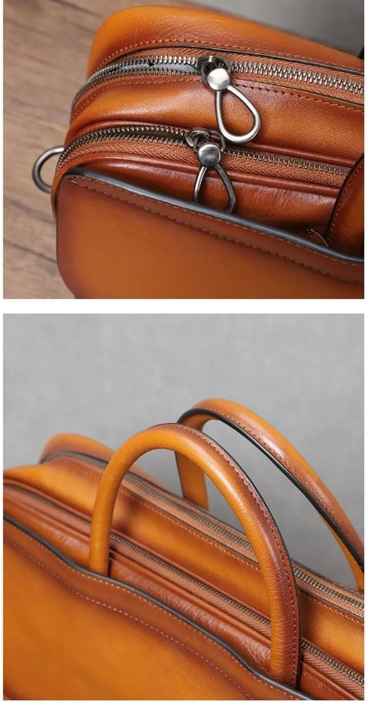 Messenger Shoulder Bags Men's Leather Large Laptop Bags Briefcases Luggage Bags Totes Handbags