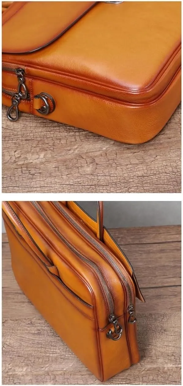 Messenger Shoulder Bags Men's Leather Large Laptop Bags Briefcases Luggage Bags Totes Handbags