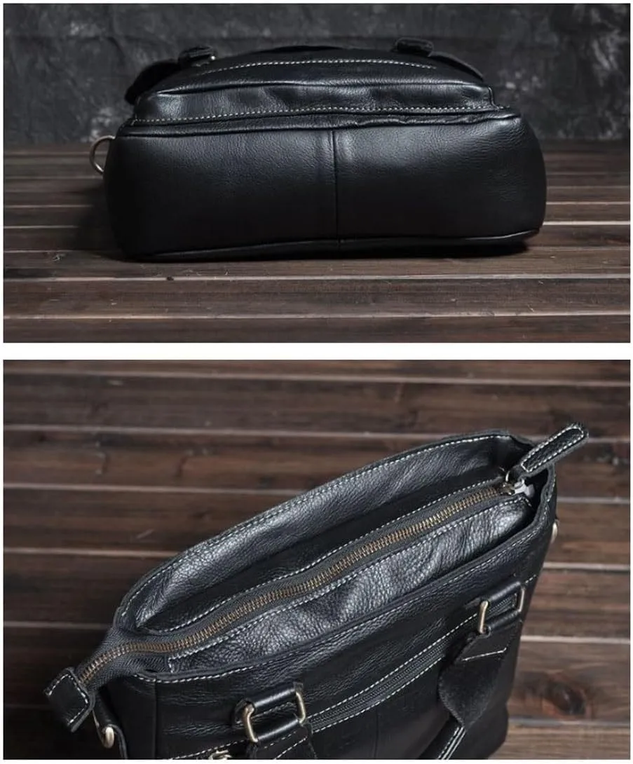Messenger Shoulder Bags Men's Leather Large Laptop Bags Briefcases Totes Handbags Luggage Bags