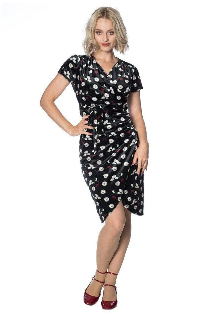 Midnight Floral Dress