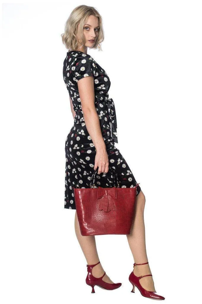 Midnight Floral Dress