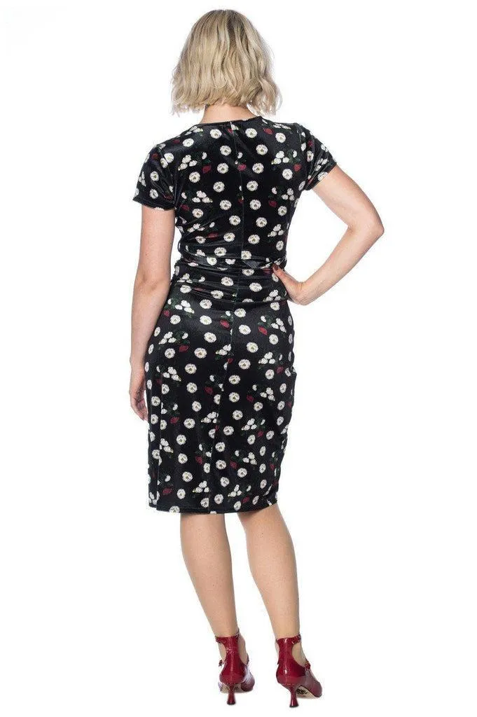 Midnight Floral Dress