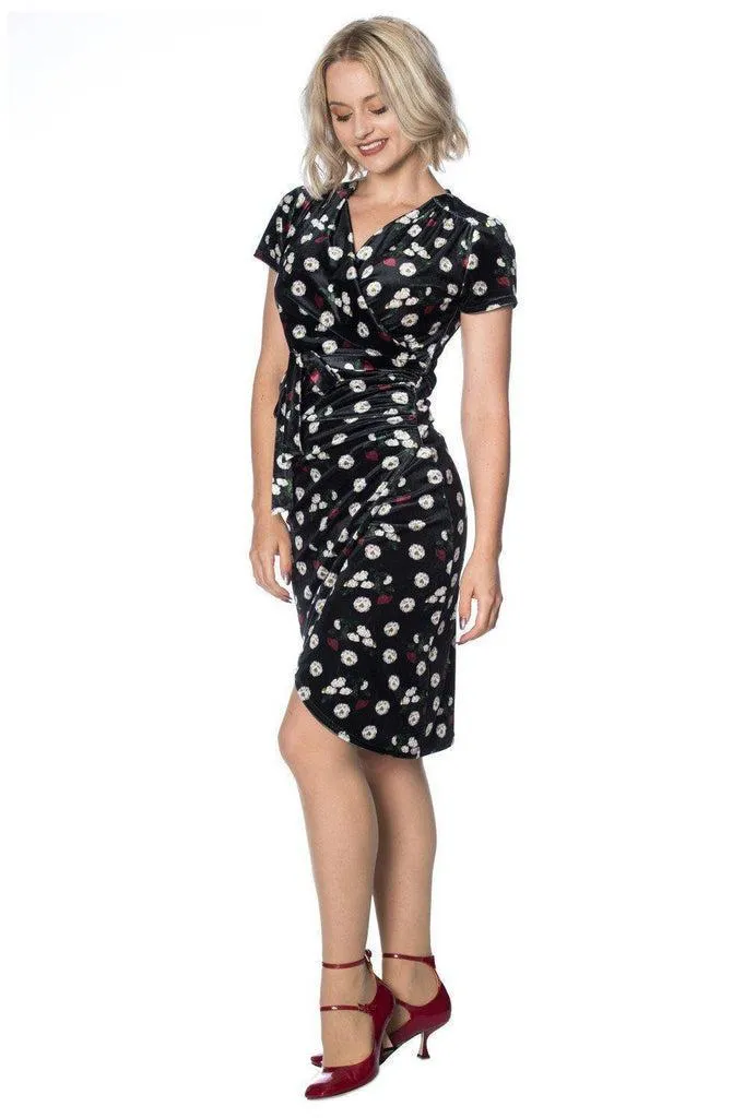Midnight Floral Dress