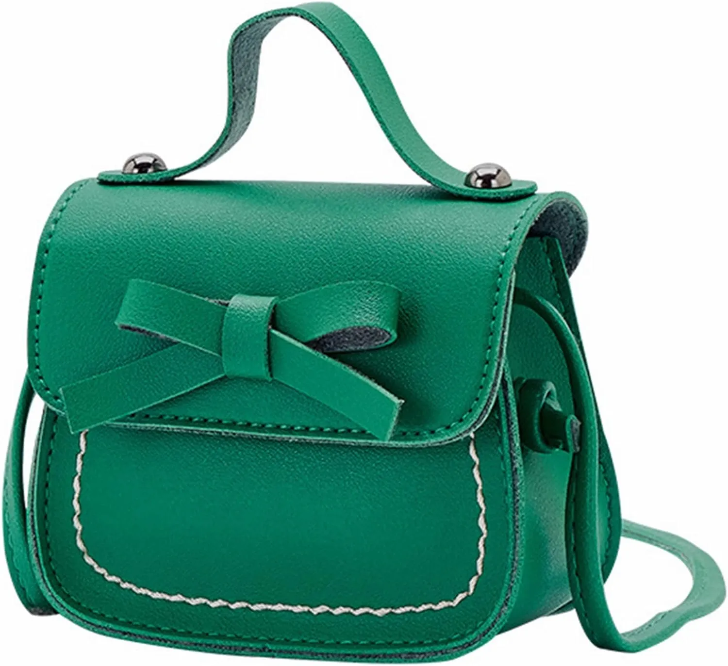 Mini Backpack for Women Girls Cute Bowknot Small Backpack Purse Ladies PU Leather Satchel Bag with Charm Tassel
