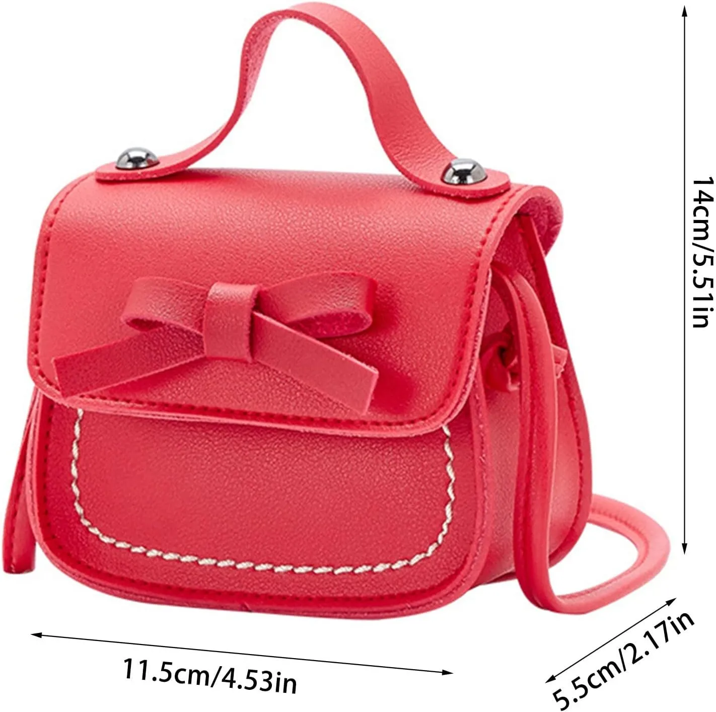 Mini Backpack for Women Girls Cute Bowknot Small Backpack Purse Ladies PU Leather Satchel Bag with Charm Tassel