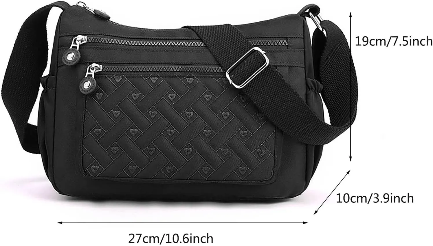 Mini Crossbody Bag, Handbags Purses with Adjustable Strap for Women, Ladies Shoulder Totes Bag Pocket Honey Brown