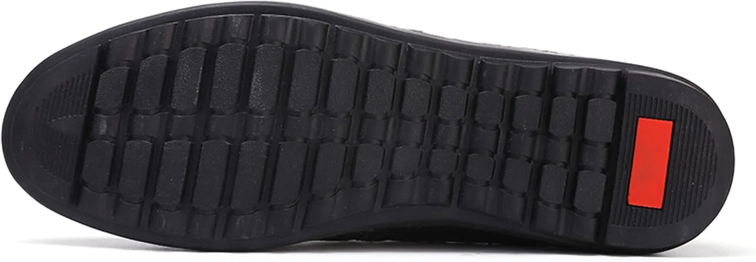 Minishion Mens Casual Shoes Breathable Summer Slip ons 9805#