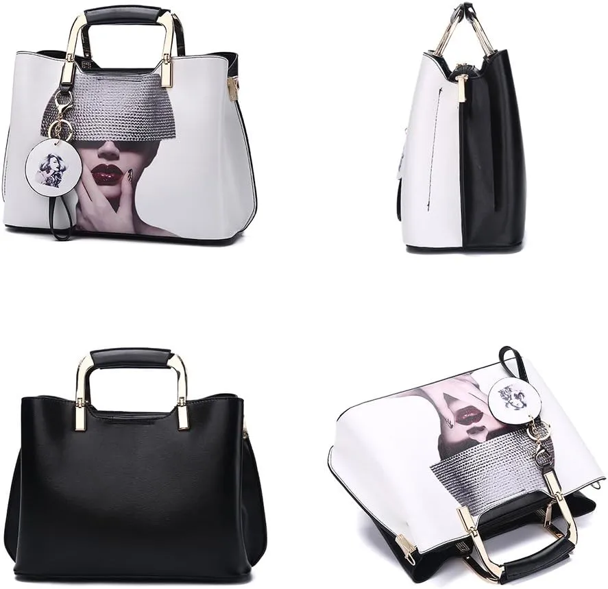 Nevenka Purses and Handbags for Women Top Handle Satchel Shoulder Bags Ladies Leather Totes