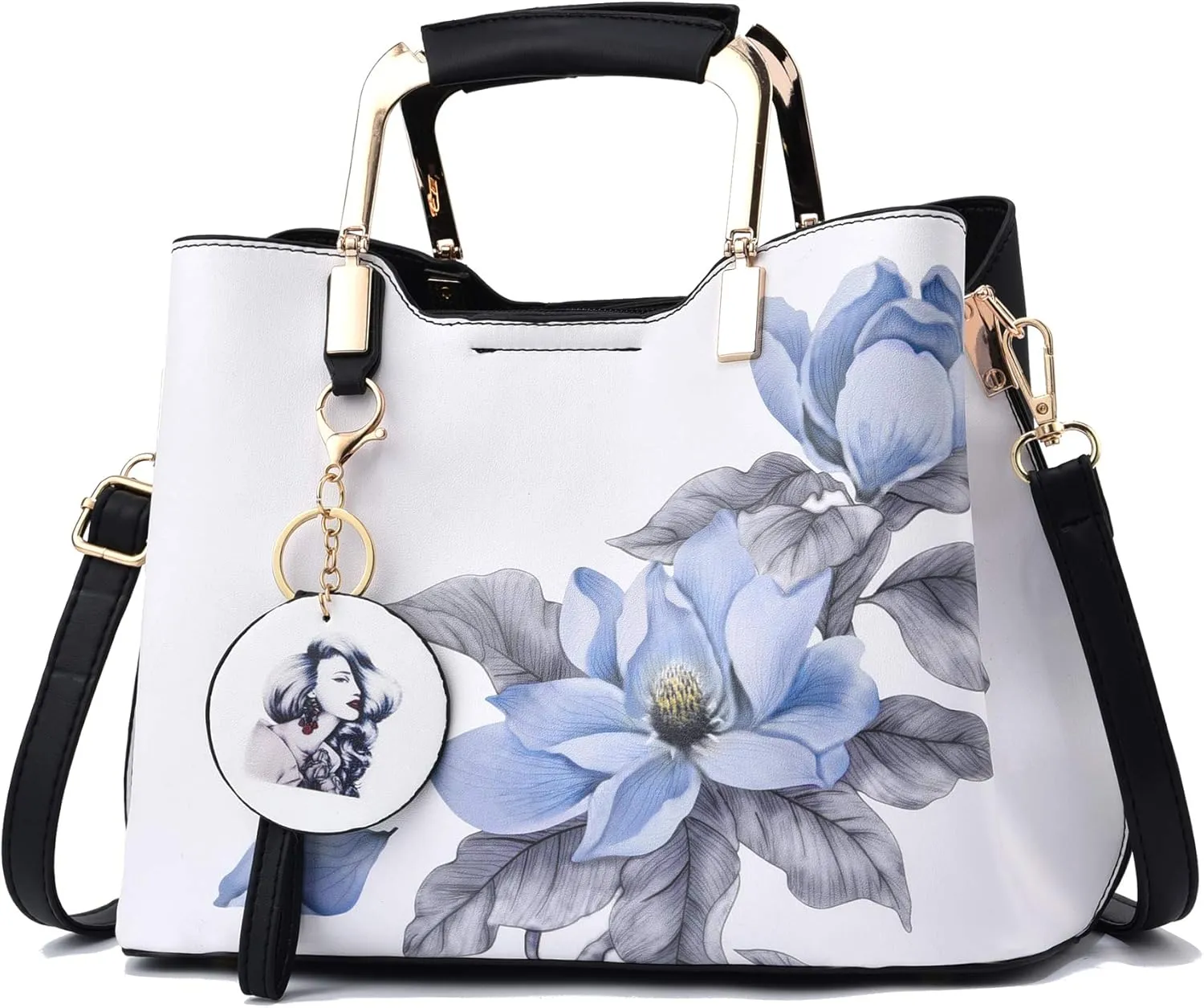 Nevenka Purses and Handbags for Women Top Handle Satchel Shoulder Bags Ladies Leather Totes