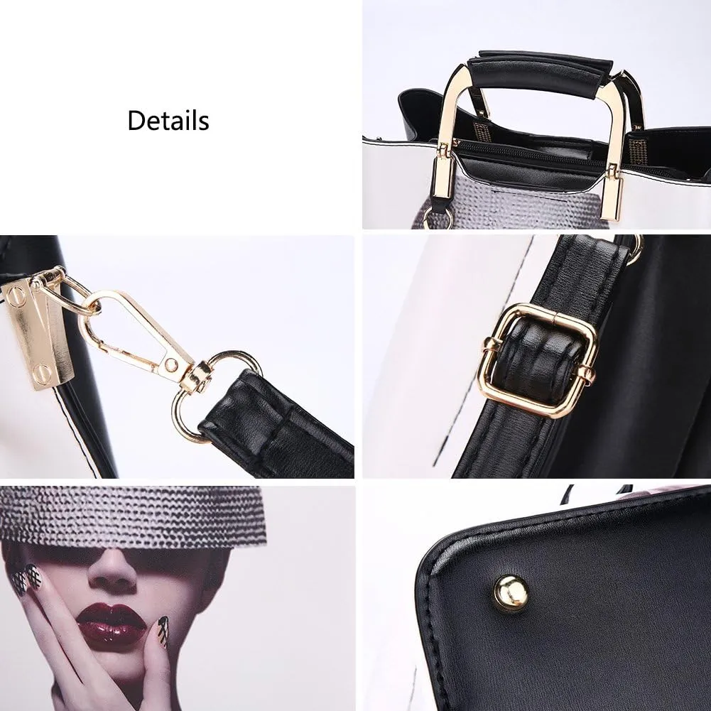 Nevenka Purses and Handbags for Women Top Handle Satchel Shoulder Bags Ladies Leather Totes