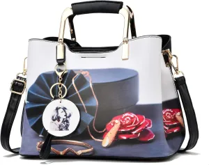 Nevenka Purses and Handbags for Women Top Handle Satchel Shoulder Bags Ladies Leather Totes