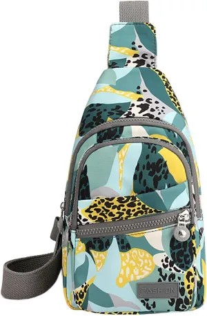 New Fashionable Layer Crossbody Bag Lightweight Nylon Sport Running Hiking Bag Deal Messenger Cute (Dark Blue, One Size)