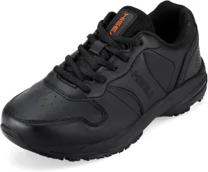 NINGO Non Slip Work Shoes for Women, Water & Oil Resistant Food Service Shoes, Upgraded SRC Grade Non Slip Outsole, Comfortable Slip Resistant Shoes, Womens Work Shoes for Chef, Kitchen, Restaurant