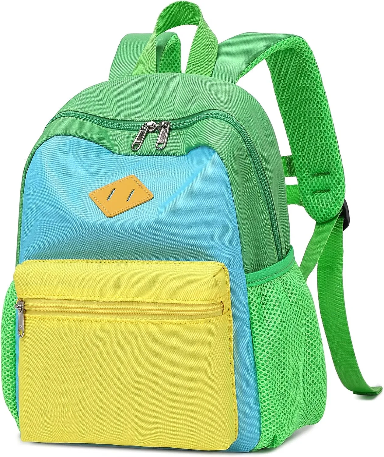Octsky Preschool Kids Backpack, 12 inch Toddler Backpacks for Boys with Chest Strap, Ideal for School & Travel Backpacks