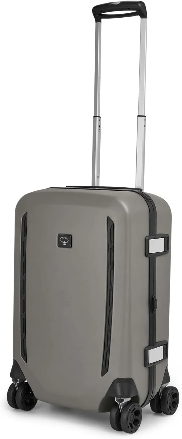 Osprey Transporter Hardside Carry On Luggage, 4 Spinner Wheels, 22"/40L, Tan Concrete