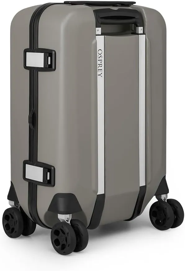 Osprey Transporter Hardside Carry On Luggage, 4 Spinner Wheels, 22"/40L, Tan Concrete