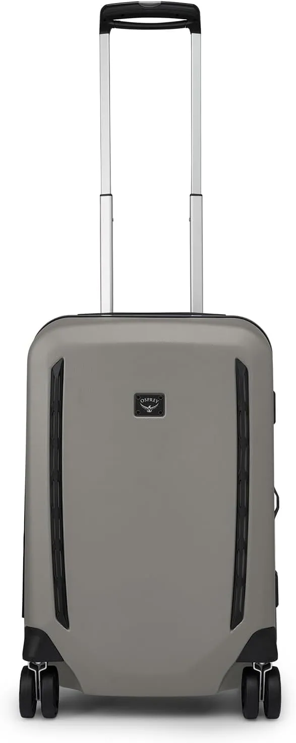 Osprey Transporter Hardside Carry On Luggage, 4 Spinner Wheels, 22"/40L, Tan Concrete