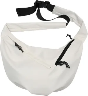 over Shoulder Bag Locomotive Cool Dumpling Shoulder Bags Casual Men And Women Single Shoulder (White, One Size)