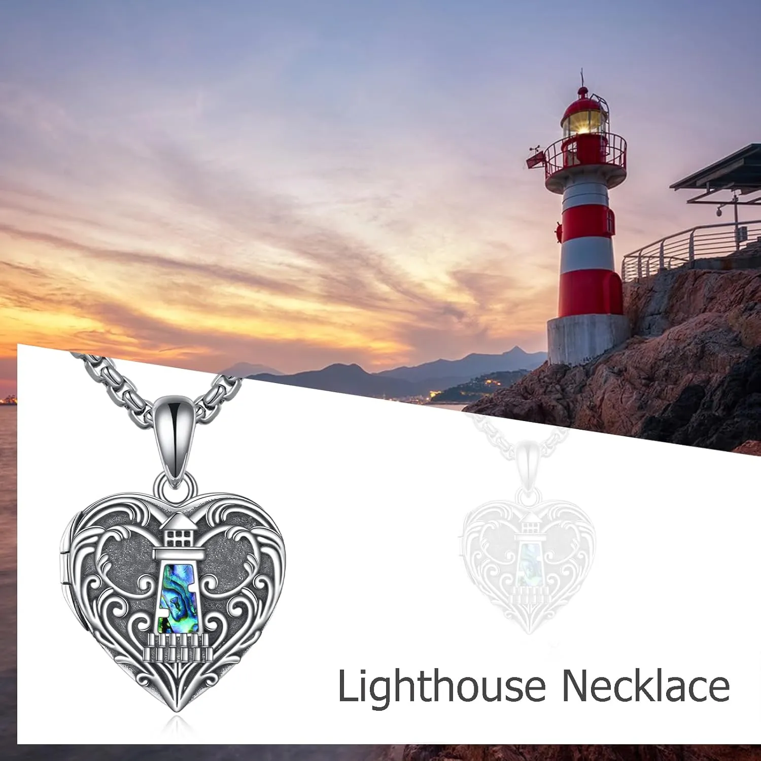 Personalized Heart Locket Necklace 925 Sterling Silver That Holds Pictures Photo Keep Someone Near to You Custom Lockets Necklaces Letters Engraving for His Her