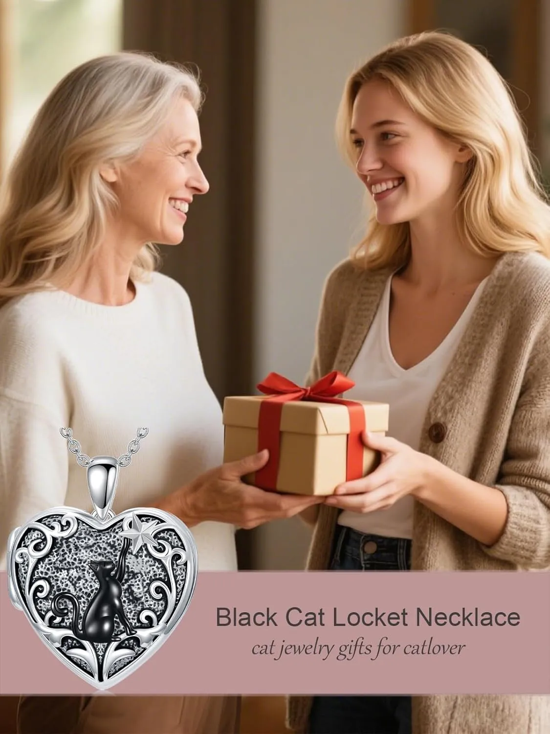 Personalized Heart Locket Necklace That Holds Pictures 925 Sterling Silver Custom Photo Lockets Necklaces Jewelry Gifts for Family Women Lover