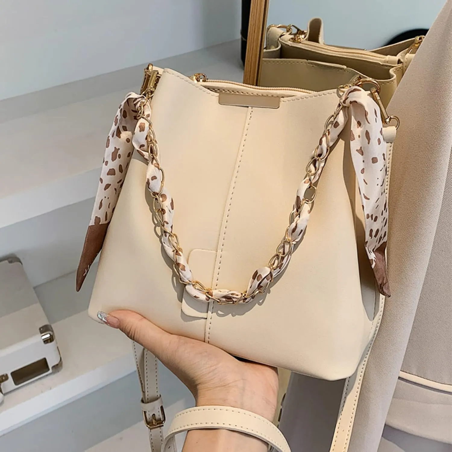 Purses for Women Hobo Shoulder Handbags with Zipper Large Hobo Shoulder Bag