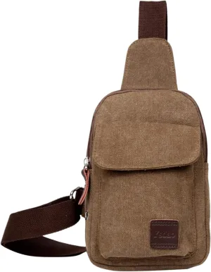 Purses for Women Shoulder Bag Canvas Satchel Casual Body Handbag Messenger Shoulder Bag