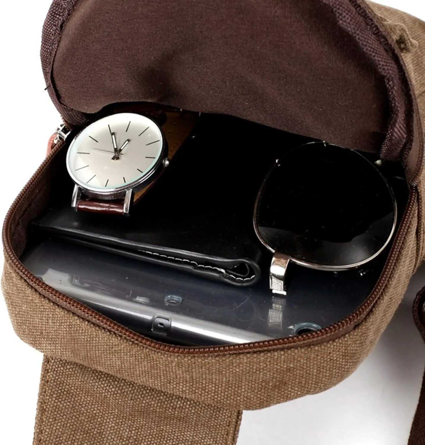 Purses for Women Shoulder Bag Canvas Satchel Casual Body Handbag Messenger Shoulder Bag