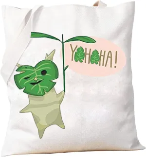 PXTIDY Game Fans Gifts Video Game Tote Bag Reusable Grocery Shopping Bag Gamer Gift