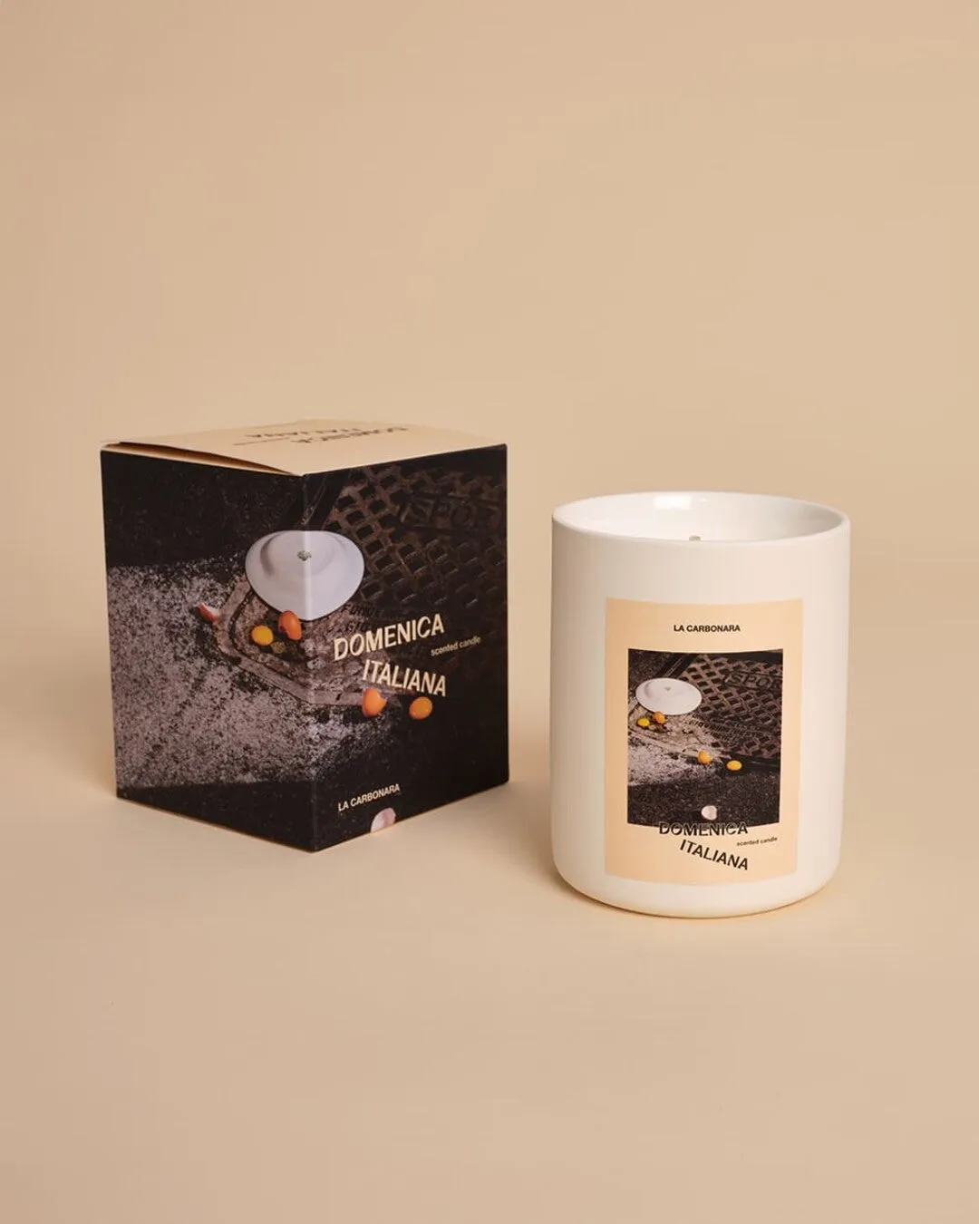 "Carbonara" candle