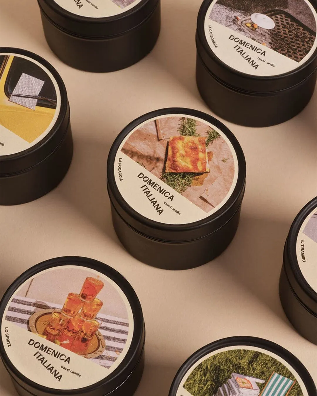 "Carbonara" candle