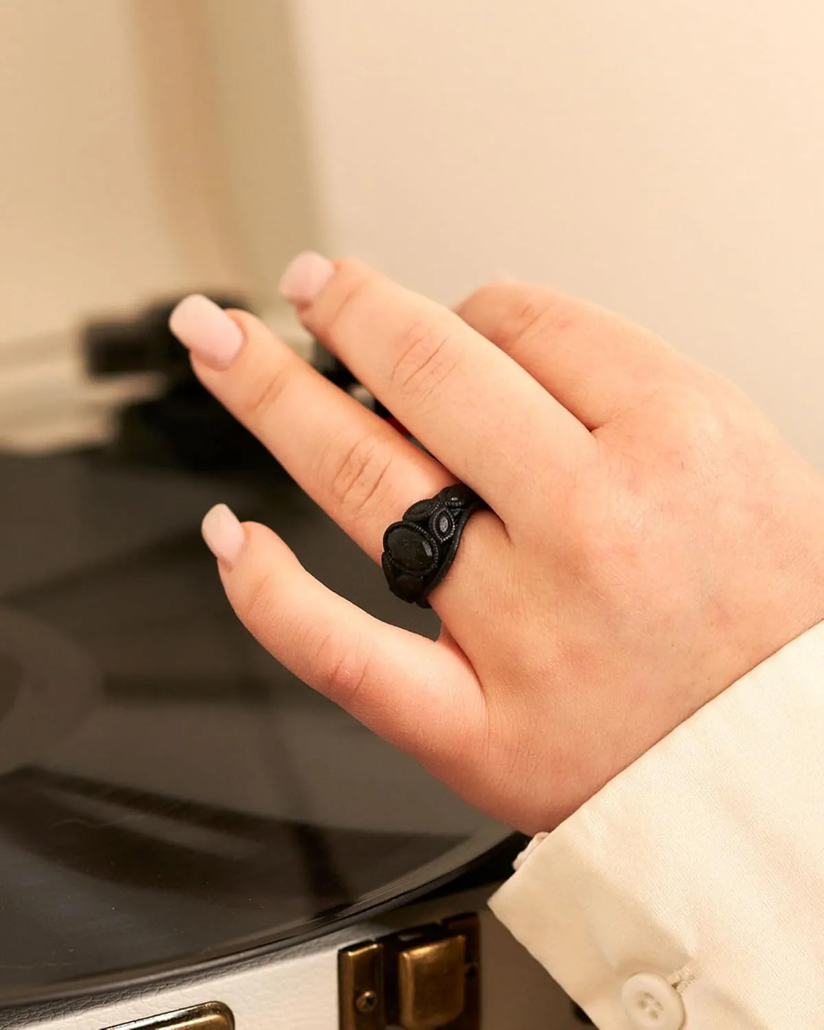 Rinfit Matching Silicone Rings for Couples - Silicone Wedding Bands Sets for Him and Her - His and Hers Ring - Patented Design