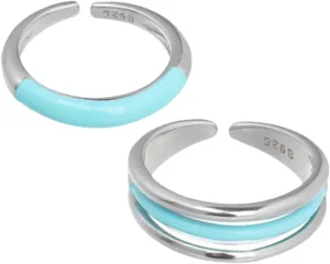 Ring Set Open Ring for Women Silver Jewelry Fashion Jewelry Perfect Present