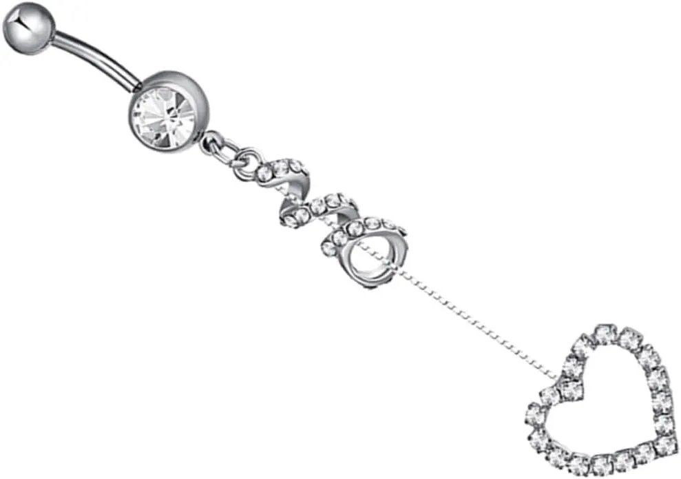 SAFIGLE Chic Belly Button Jewelry Delicate Piercing Jewelry Navel Rings for Women