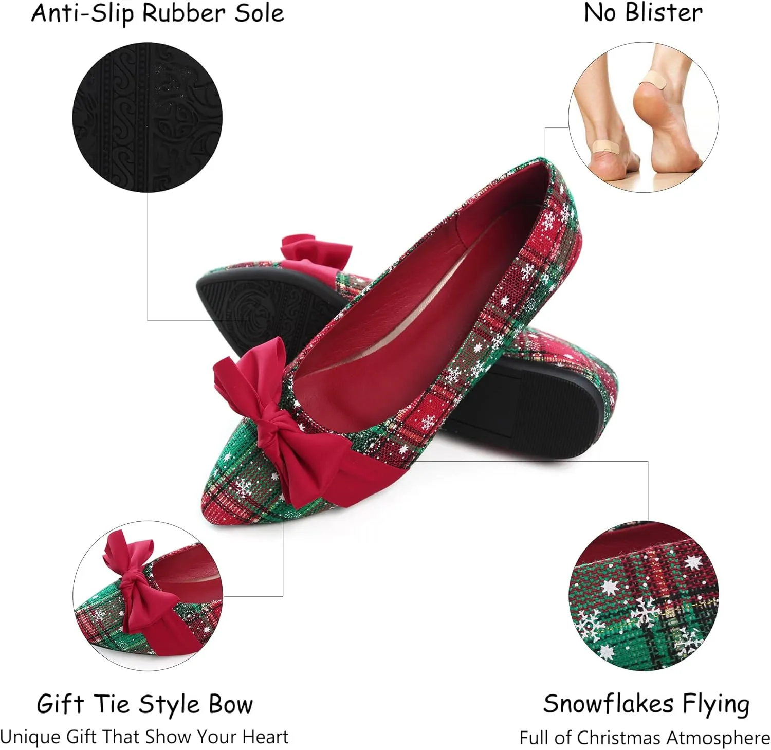 SAILING LU Ballet Flat for Women Candy Color Round Toe Soft Dressy Flats Shoes Wear to Work Slip On Moccasins