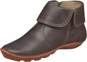 SBGMoSJ Women's Leather Ankle Boots Shoes Zipper Winter Booties Women Shoes Boots Ankle Heels Womens Ankle Boots Cutout Western Womens Short Brown Square Toe Cowboy Boots Ankle Boot Women Wide