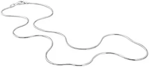 Sevenfly Snake Bone Chain Necklace Punk Choker Snake Chain Link Collar Necklace Rock Hip Hop Unisex Jewelry,24 inches