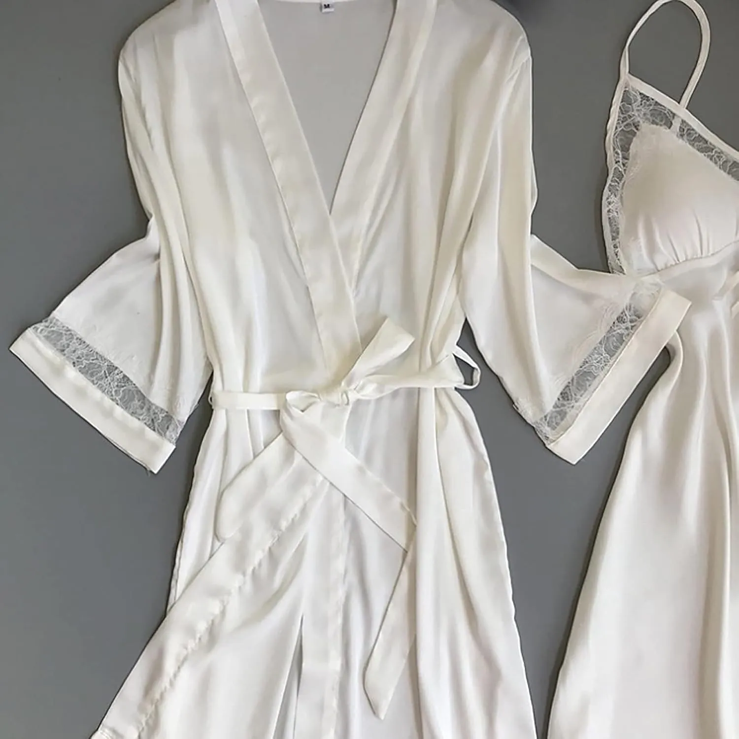 Sexy Lingerie for Women Plus Size Satin Women Robes Silk Sleepwear Nightdress Underwear Pajamas Lingerie