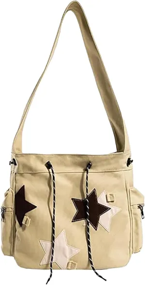 Shoulder Bags for Women Simple Large Capacity Corduroy Tote Bags Fashion Crossbody Satchel Trendy Vintage Y2K Purse