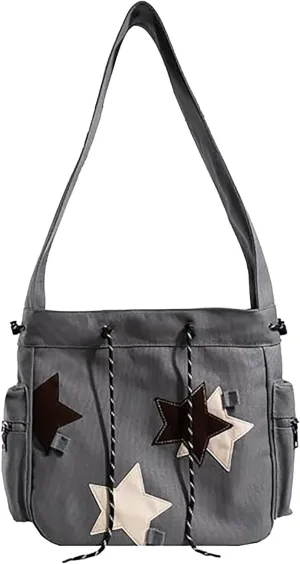 Shoulder Bags for Women Simple Large Capacity Corduroy Tote Bags Fashion Crossbody Satchel Trendy Vintage Y2K Purse