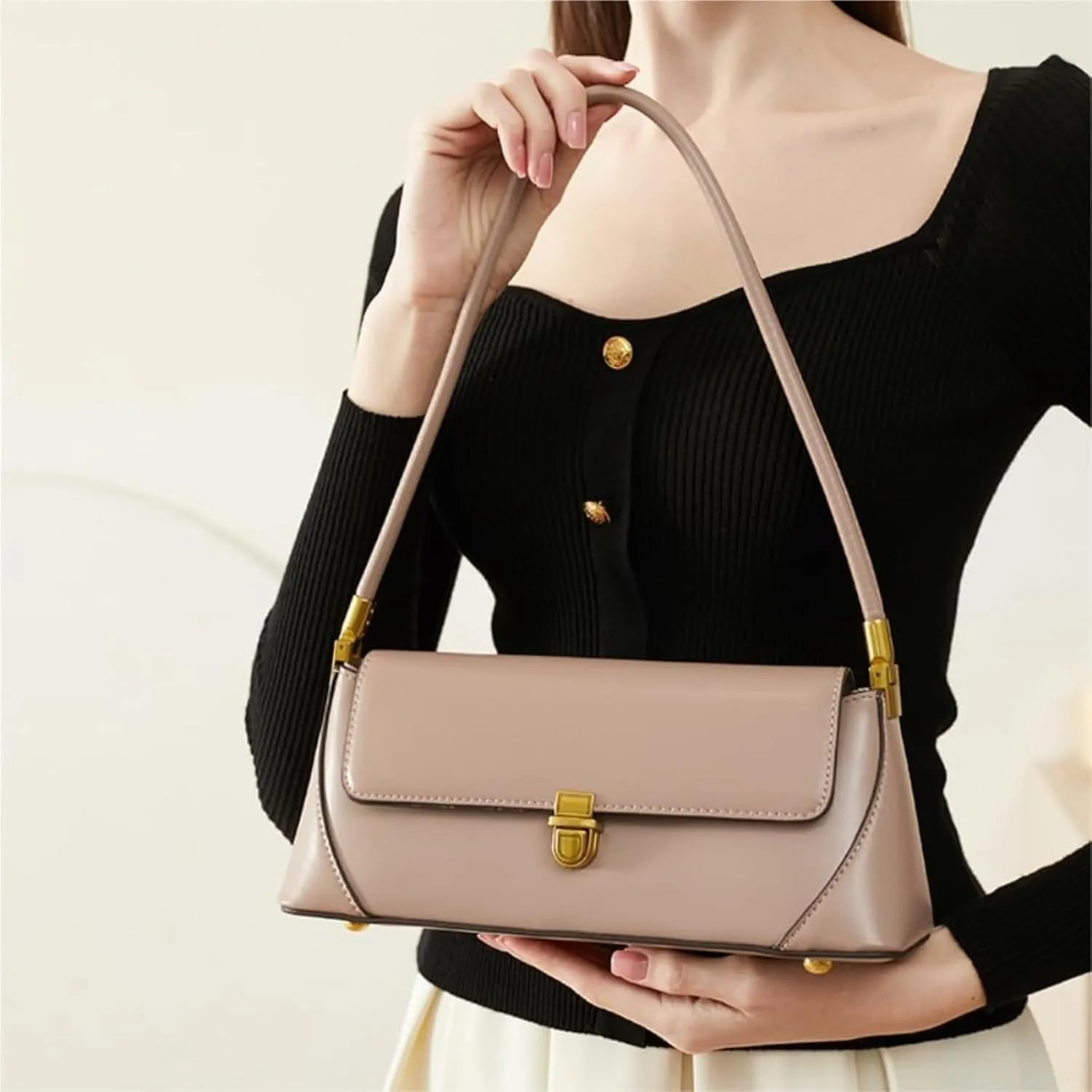 Shoulder Bags for Women,Vintage Handbag,French Style Shoulder Bag,Underarm Bagsatchel purse