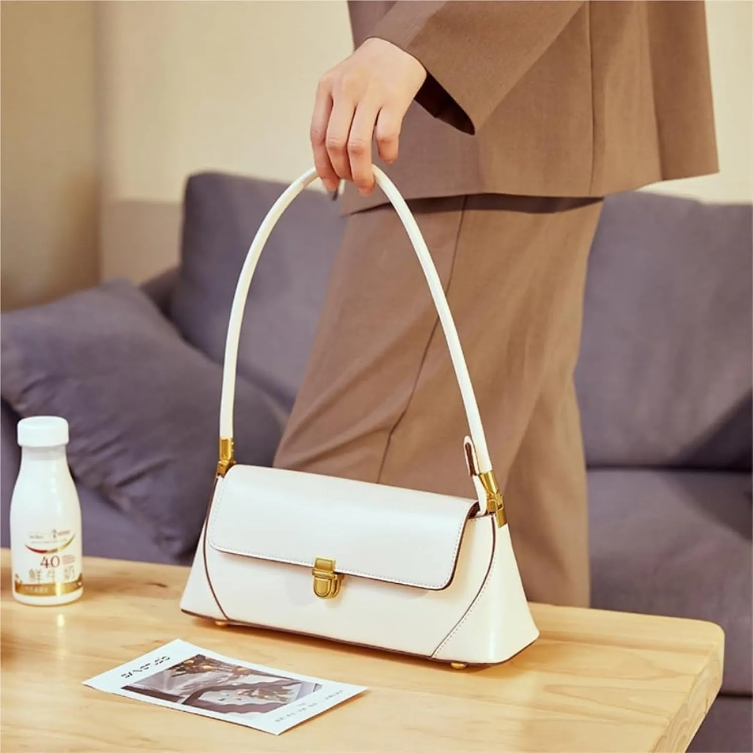 Shoulder Bags for Women,Vintage Handbag,French Style Shoulder Bag,Underarm Bagsatchel purse