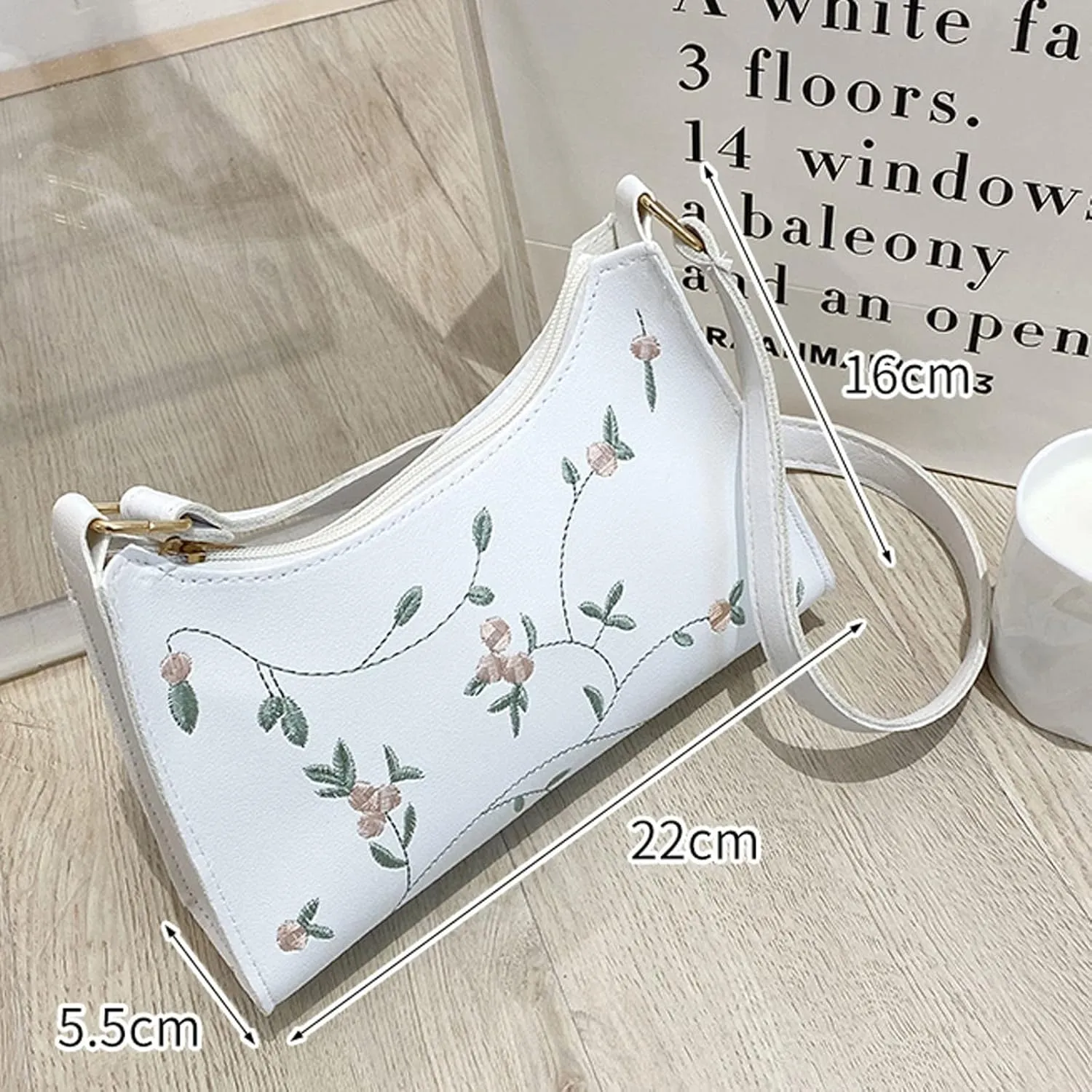 Sling Bags for Women Anti Theft Travel Women's Shoulder Bags Tote Satchel Hobo Cute Purse for Women Trendy(Khaki)