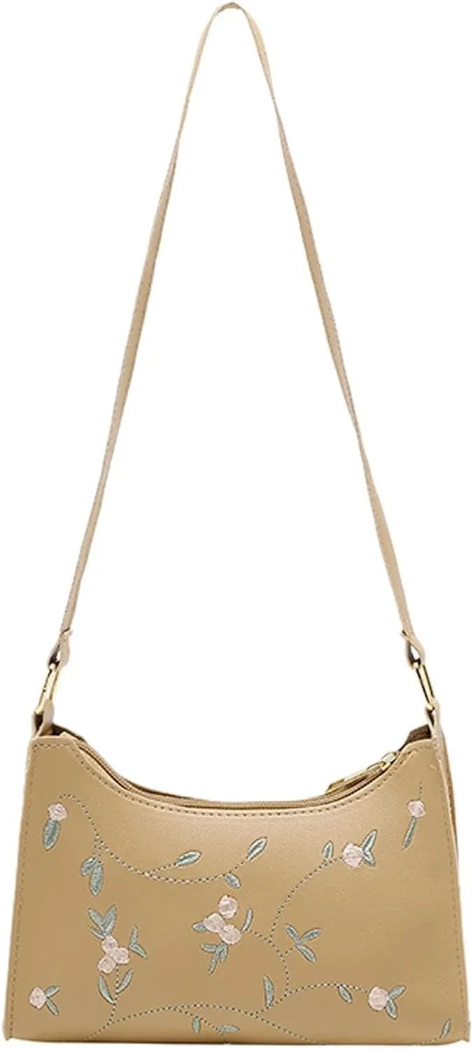 Sling Bags for Women Anti Theft Travel Women's Shoulder Bags Tote Satchel Hobo Cute Purse for Women Trendy(Khaki)
