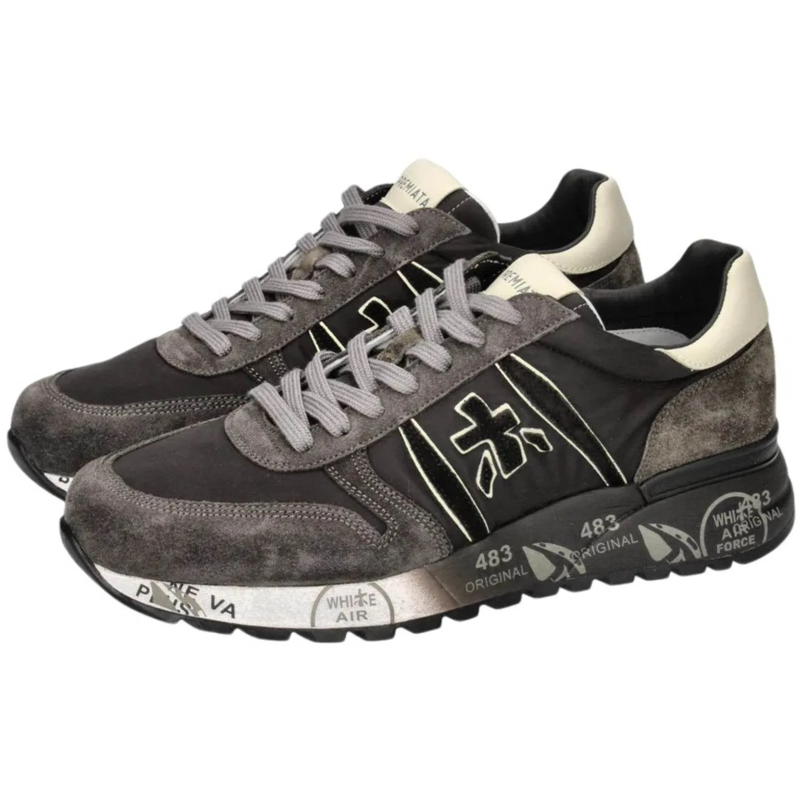 Sneaker Uomo Premiata - Lander - Grigio