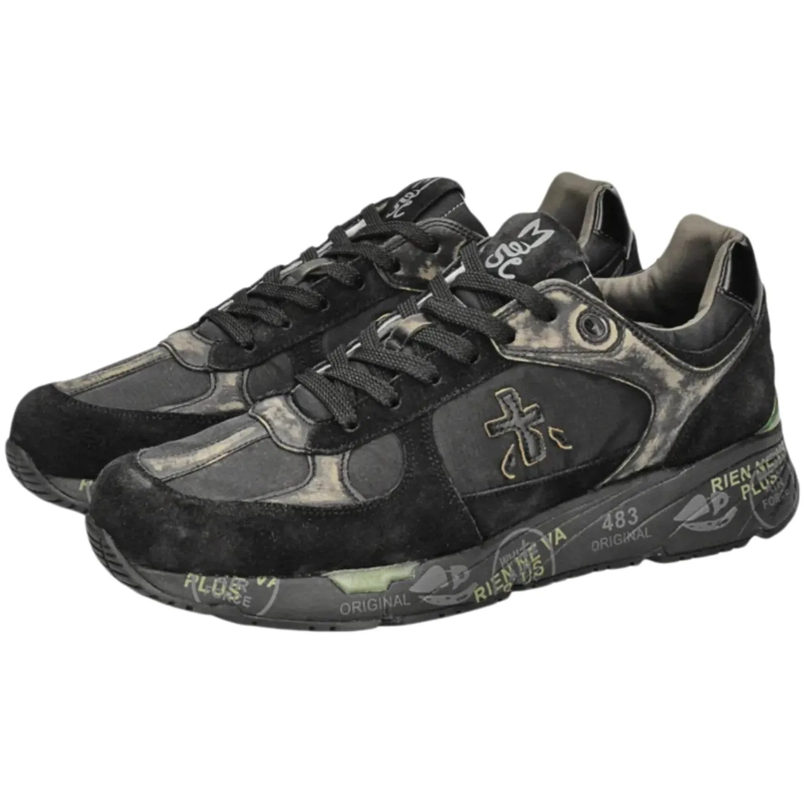 Sneaker Uomo Premiata - Mase - Nero